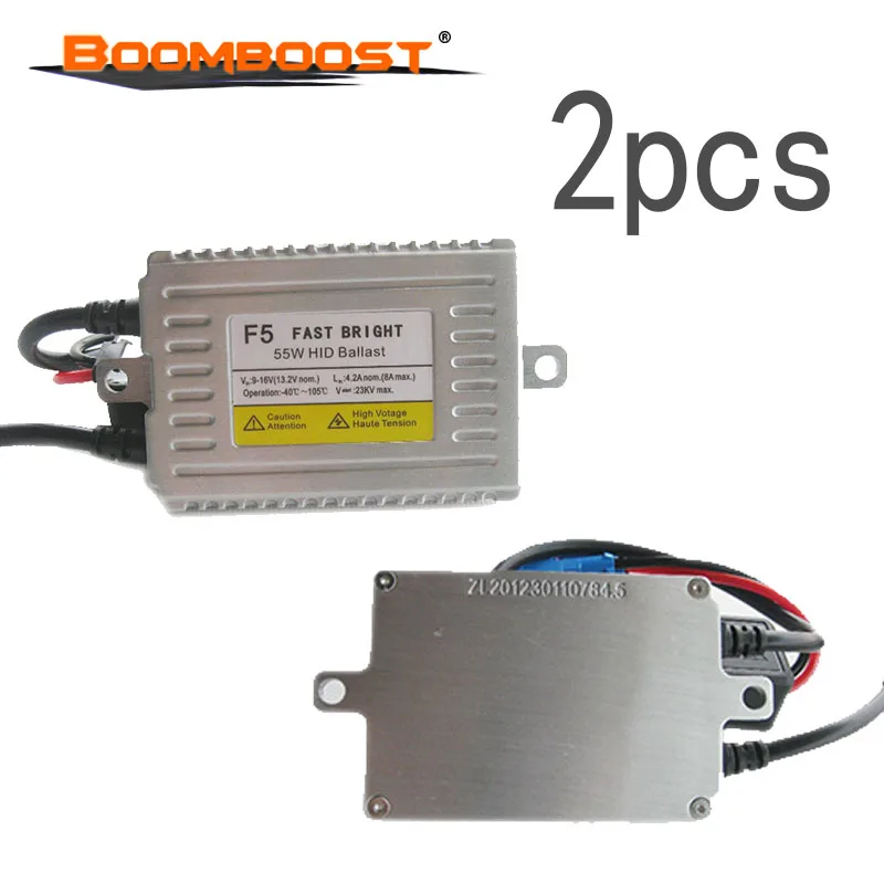 2pcs 12V AC Slim Digital Ballast HID Ballast Quick Start HID Ballast
