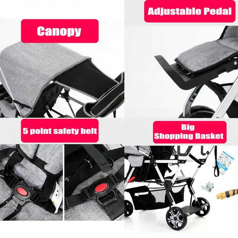 twin carriage stroller