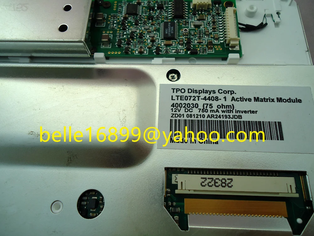 Оригинальный LTE072T 050 дисплей TPO 7 2 &quotЖК экран 4408 1 LTE 072T для Bentley Peugeot Citroen C5