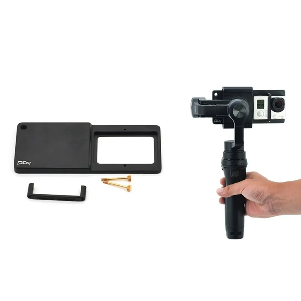 Prix pour PGY GoPro Adaptateur Commutateur Montage Plaque pour DJI Osmo Mobile Cardan-Lisse 3 Axes De Poche Accessoires Prix pour PGY GoPro Adaptateur Commutateur Montage Plaque pour DJI Osmo Mobile Cardan-Lisse 3 Axes De Poche Accessoires