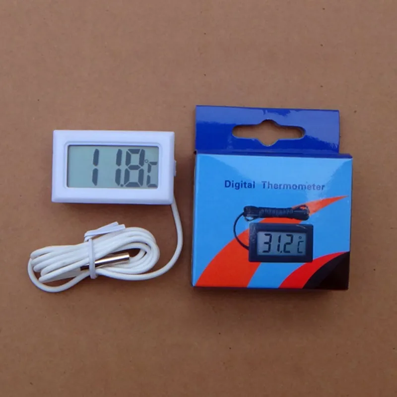 Digital Electronic Thermometer Car Thermometer Instruments Humidity Hygrometer Temperature Meter Sensor Pyrometer Thermostat