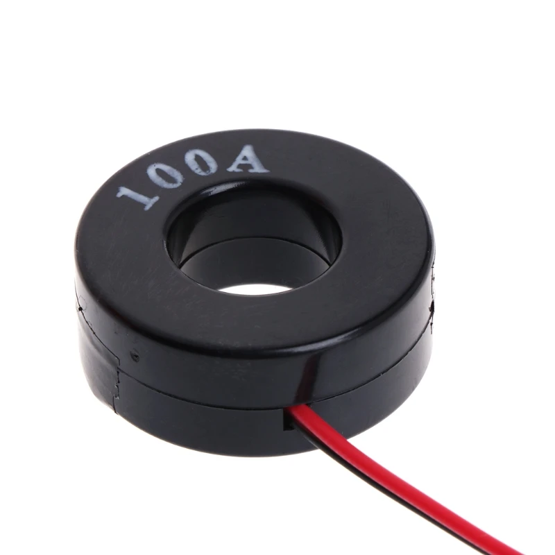22 мм 0-100A цифровой светодиодный амперметр измеритель тока светодиодный индикатор квадратный сигнальный светильник