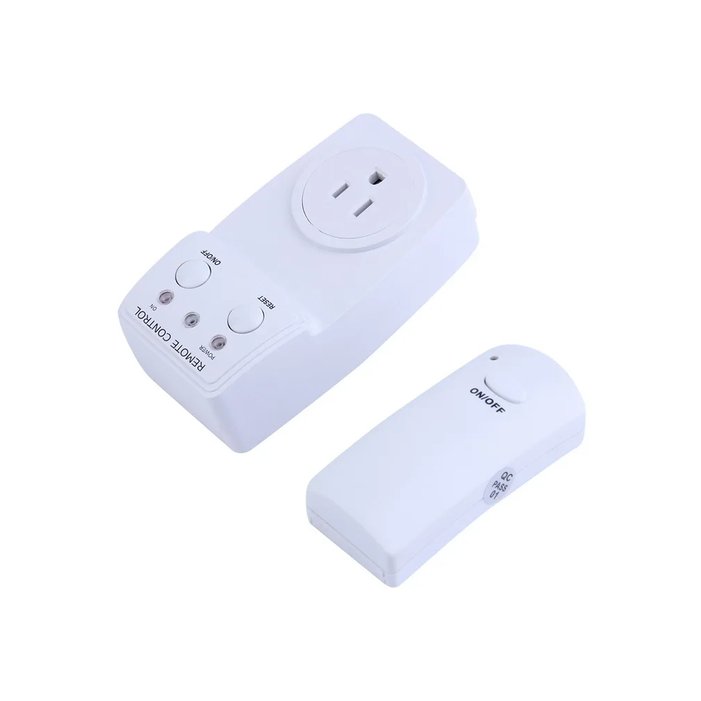 Wireless Remote Control AC Power Outlet US Plug Switch For Small Appliances Brand Newin Smart