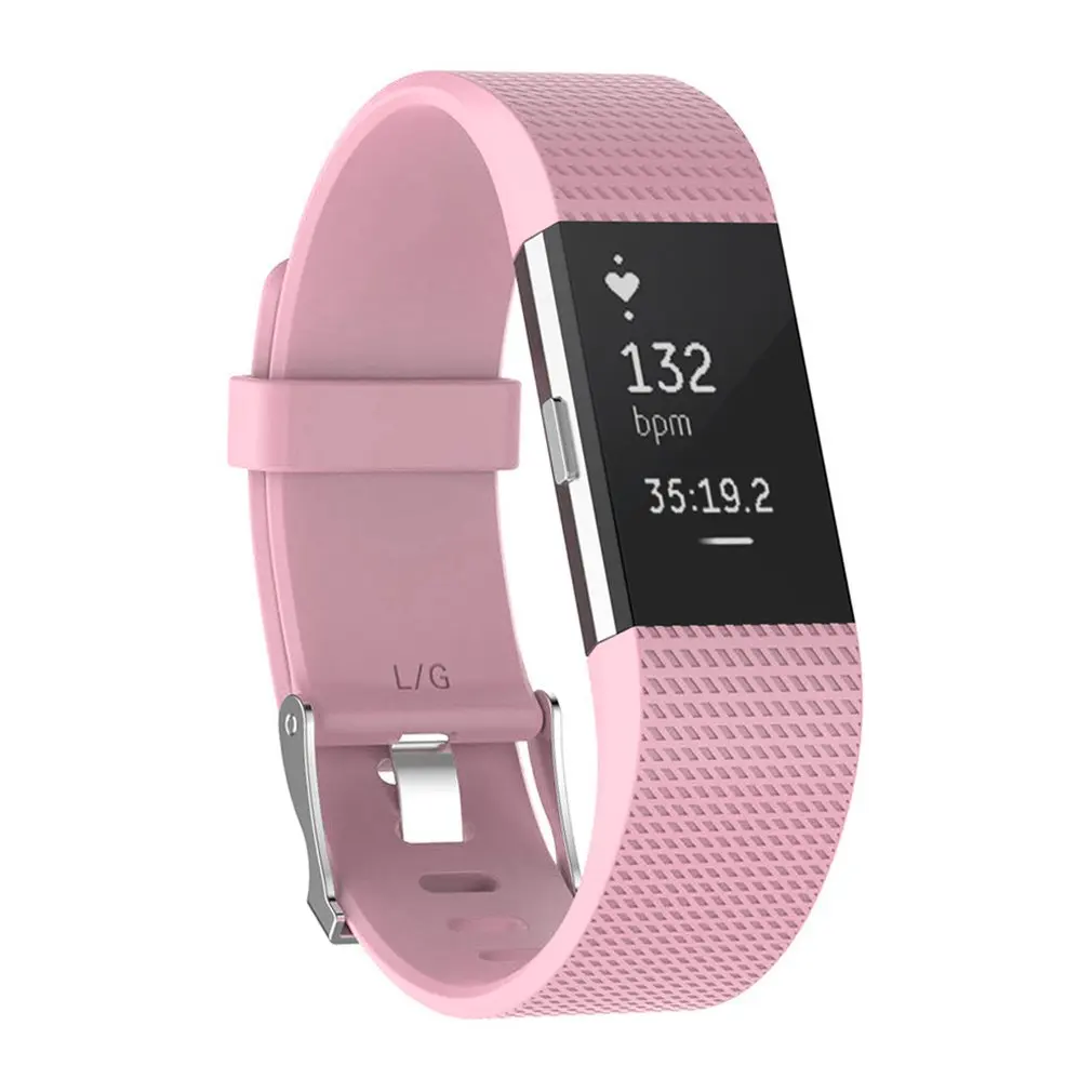 

Twill 3D Replacement Straps Band Soft Silicon Smartwatch Sport Bracelet Band Soft Watchband Replacement For Fitbit Charge 2