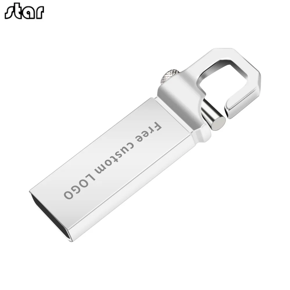 usb flash drive 32GB 3.0 usb stick 128gb mini bracelet flash drive metal gold 16GB key 64GB memory stick 8GB 4GB Free shipping