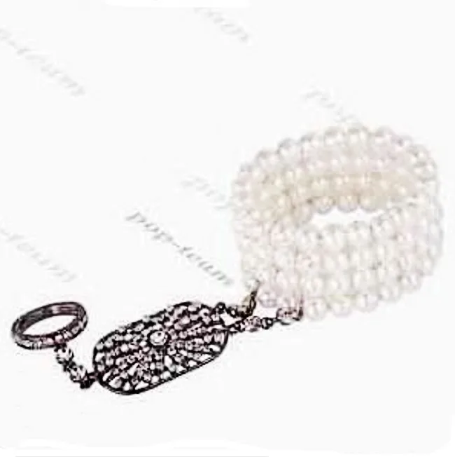 The Great Gatsby Bridal Hair Accessories Crystal Pearl Tassels Hair Headbands Hair Jewelry Wedding Brides Hairband Tiaras Crowns