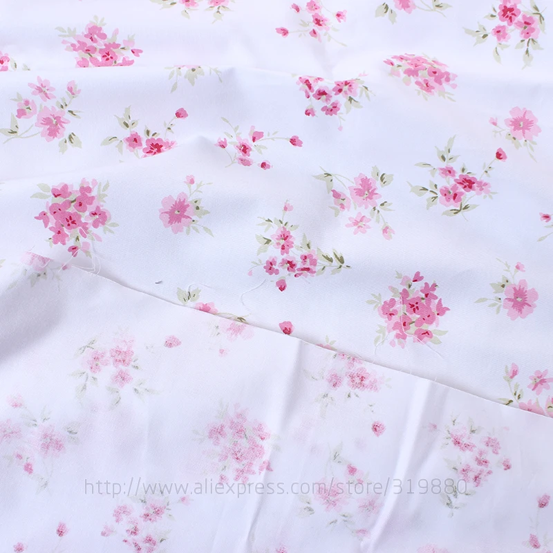 TIANXINYUE flower meter fabric Cotton Fabric Printed Patchwork Fabric For Sewing Bedding Pillows Cushions cloth