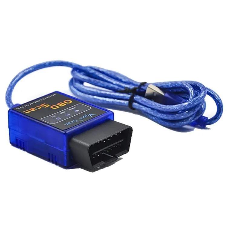 WOW CDP Мини ElM 327 Usb elm327 OBD Scan OBDII OBD2 Usb v1.5 elm327 VGATE ПК Интерфейс работает на всех OBD2 транспортное средство 20 шт./лот