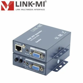 

LINK-MI Best 100m PS/2B KVM Extender Over UTP( CAT5E/6 ) Cable with keyboard and mouse kvm vga splitter 1x2 Transmission