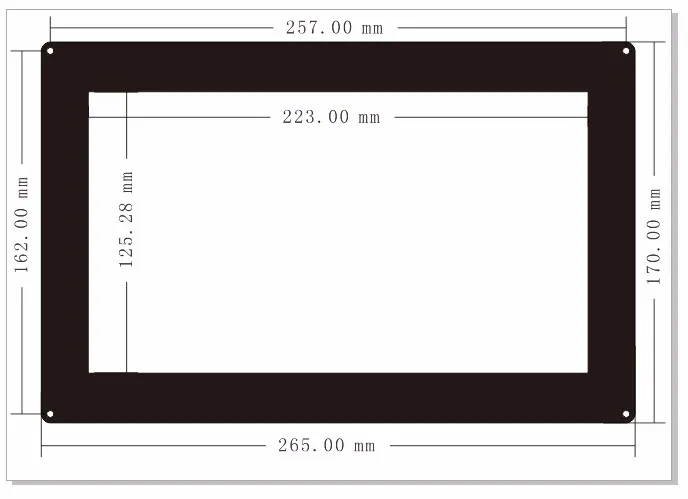 Raspberry Pi 10,1 дюймов 1024x600 емкостный сенсорный экран lcd (H) Demo drive board Поддержка нескольких мини-ПК/систем/видео интерфейсов