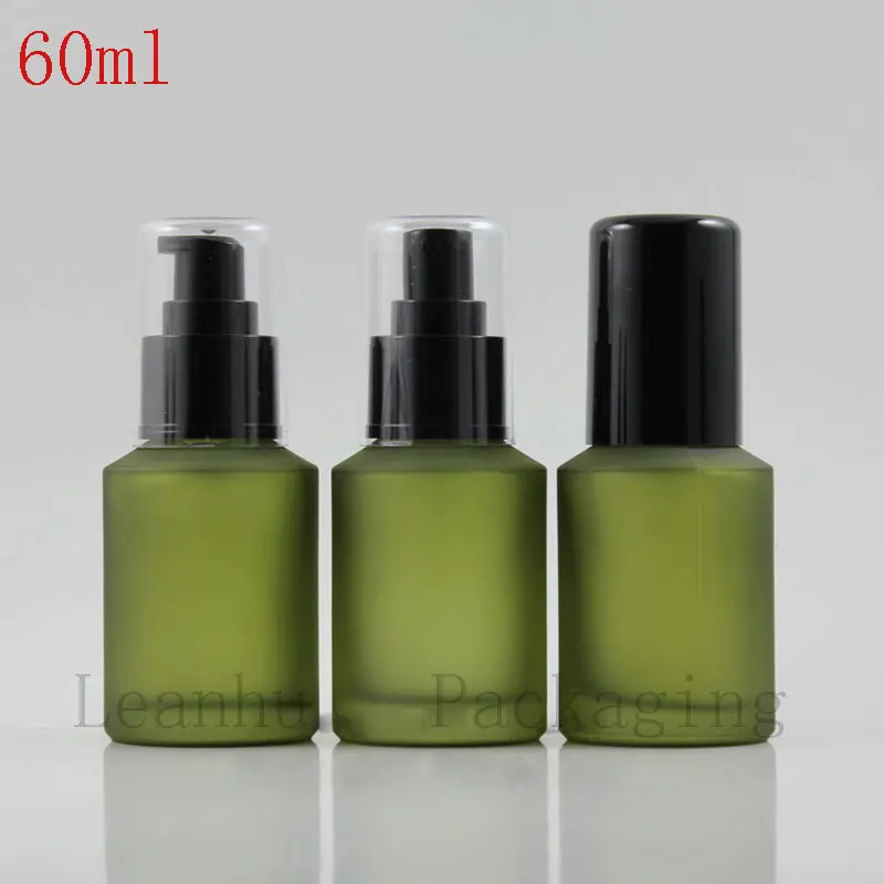 Wholesale 60ml Green Empty Perfume Spray Bottle,Empty Cosmetic