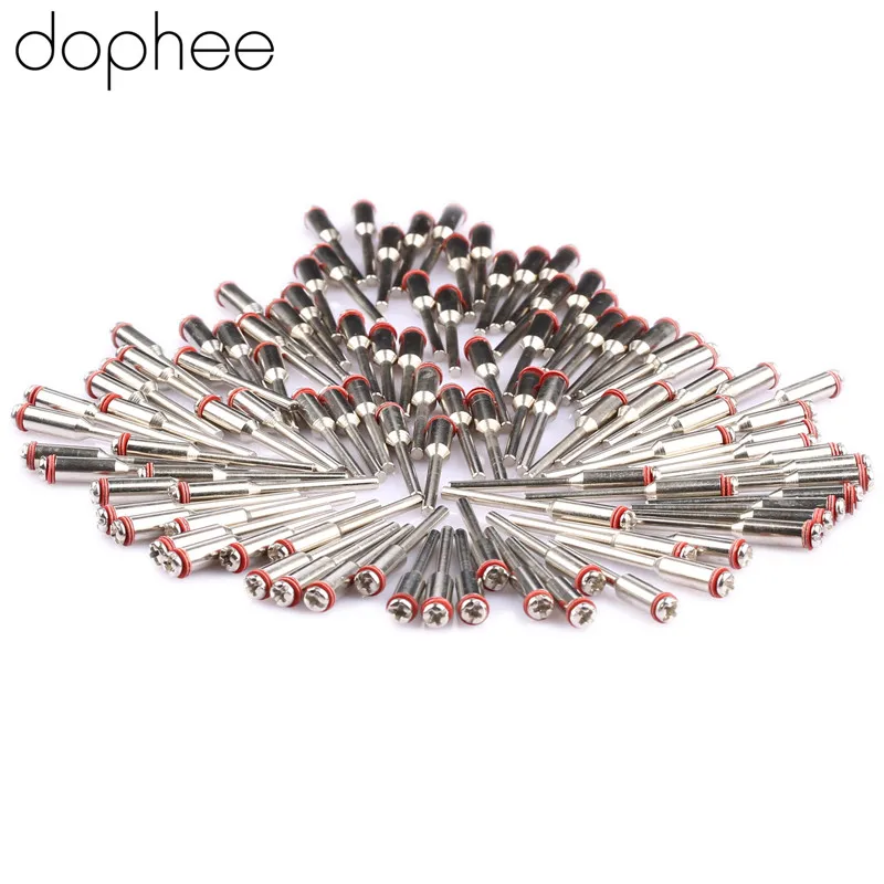 Dophee 100 шт. стоматологический лабораторный ствол бора для полировки диаметр 2,35 мм 3/3" стоматологический лабораторный ствол бора для полировки оправы роторный инструмент аксессуар