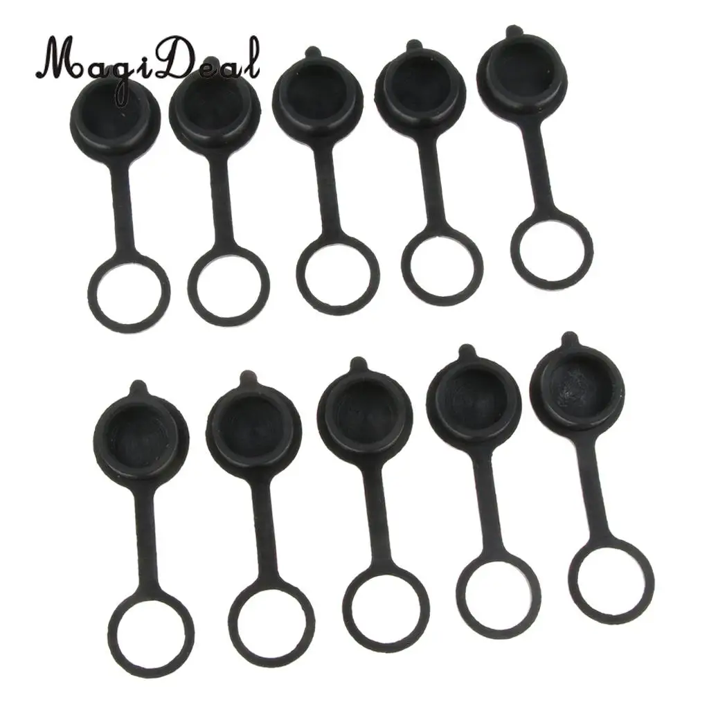 Scooter Charging Port hole Covers Silicone Protection 10pcs