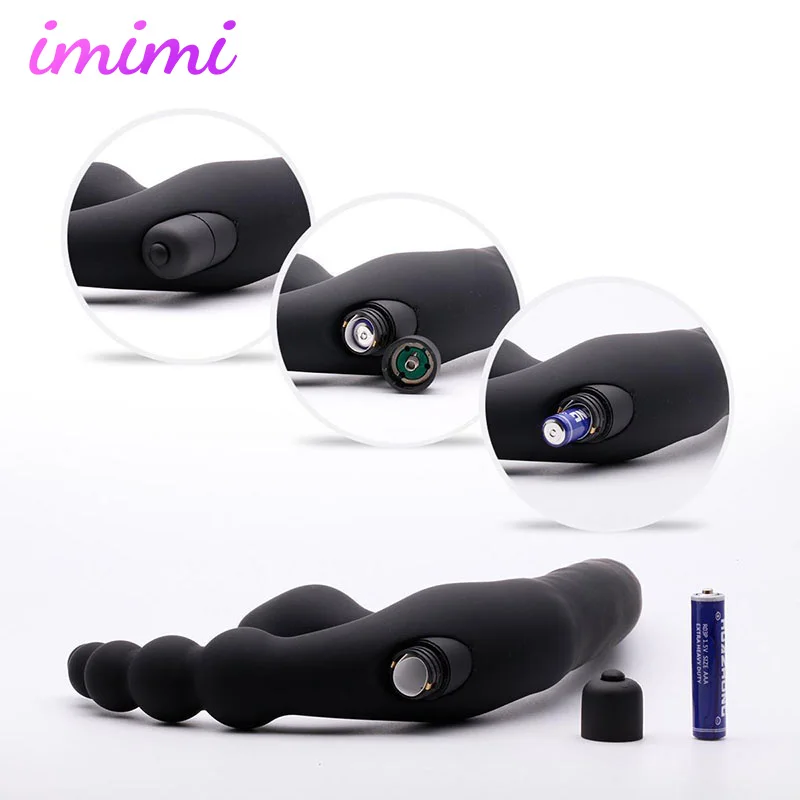 Intimate Massager Dildo Vibrator Stimulation Double Triple Penetration Anal Beads Outdoor Butt Plug Masturbator Lesbian Couples