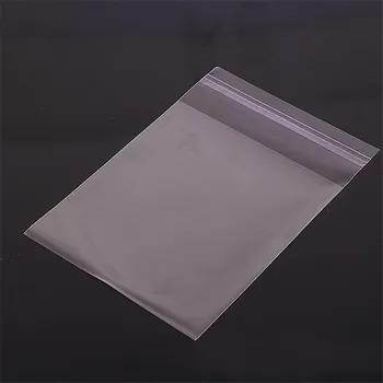 

100PCS Cellophane Poly Bags OPP Seal Gift Packaging Bag Jewelry Pouch Different Size Clean Clear Plastic Bags Water-Proof Design
