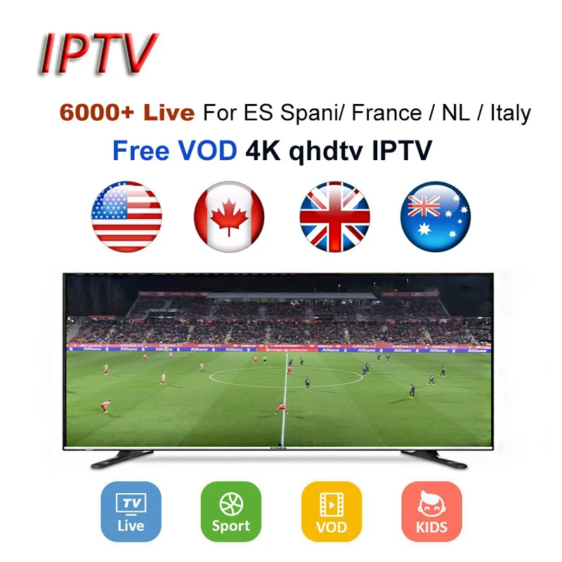 

Spain IPTV Spanish Channel M3u Abonnement Iptv UK Italy france Portugal Enigma2 m3u Smart TV Box Android9.0 IPTV 6000+live Free