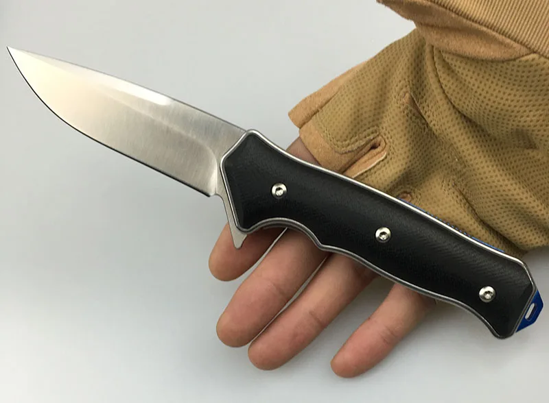 LEMIFSHE 1502 D2 лезвие G10+ стальная ручка Флиппер Складной нож Открытый Отдых Охота выживания карманные Фруктовые Ножи EDC инструменты