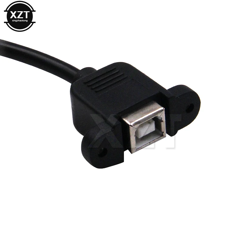 USB B Male to Female Printing Cable Printer Scanner Extension Cord Panel Mount Extend usb printer cable