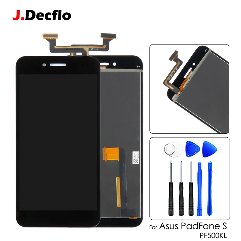 

Original For ASUS PadFone S PF500KL PF500 PF-500KL T00N LCD Touch Digitizer Screen Assembly Replacement 5.0'' Black with tools