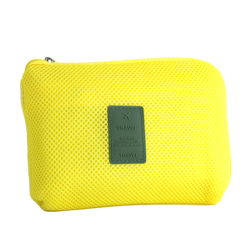 Korea travel business digital receive bag multi-function chargers make-up bag portable power supply cable finishing