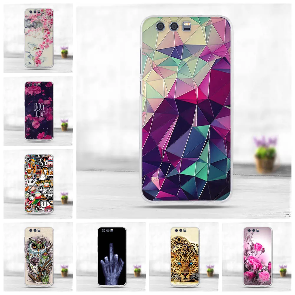 

For Huawei Honor 9 Case Cute Silicone Cover For Huawei Honor 9 STF-L09 Funda Cover Case Soft TPU Phone Bag Honor 9 Cases Coque