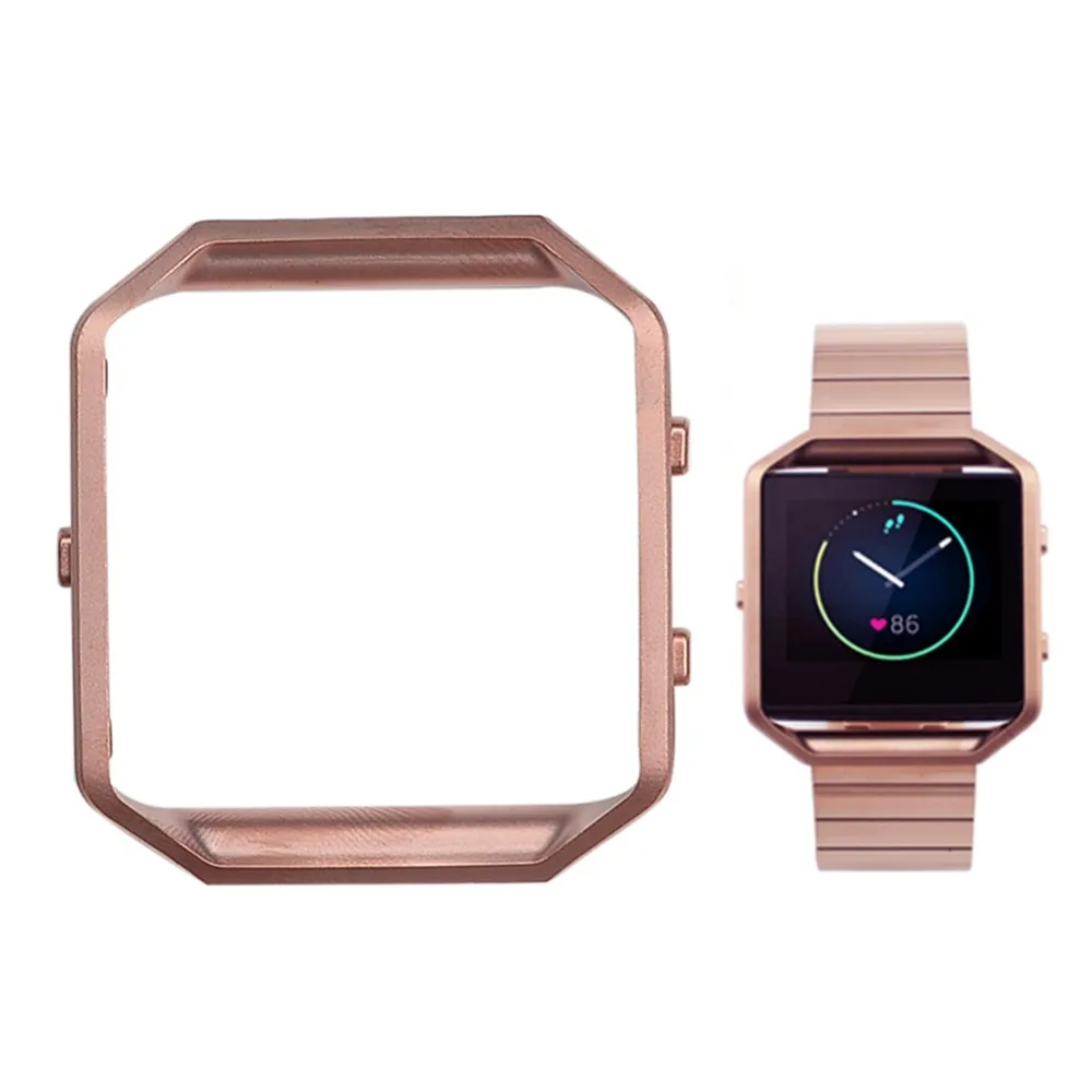 Polished Stainless Steel Smart Watch Frame Protector Replacement Frames