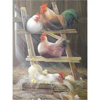 

Full,square,Diamond Embroidery,Hen,chick,Animals, 5D,DIY,Diamond Painting,Cross Stitch,3D,Diamond Mosaic,Decoration,Christmas