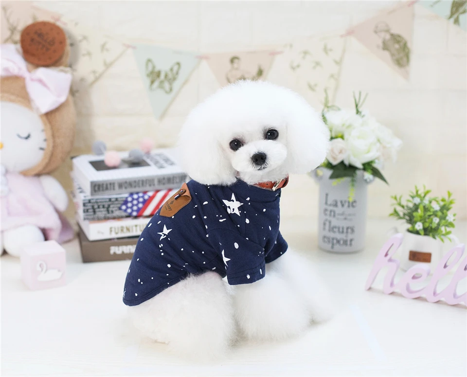 Cotton T-Shirt Clothing for Dogs Summer Spring Dog Clothes Pets Chihuahua (6)