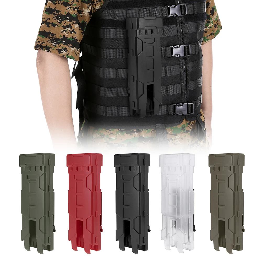 

Outdoor Hunting Pouch Quick-release Plastic Tactical Molle Pouch Reload Holder Magazine Ammo Cartridge Holder Case