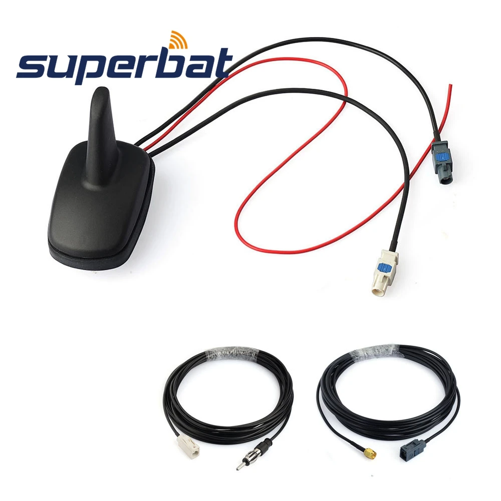 Superbat DAB/DAB +/FM автомобиля цифровое радио/стерео усиленная антенна монтаж на крышу и