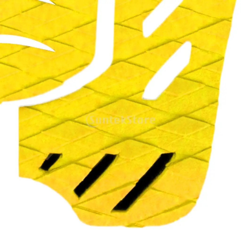 1 set of 3pcs Anti-Slip Surfboard Traction Tail Pads Surf Deck Grips Surfing Accessory Surfboard Traction Pad