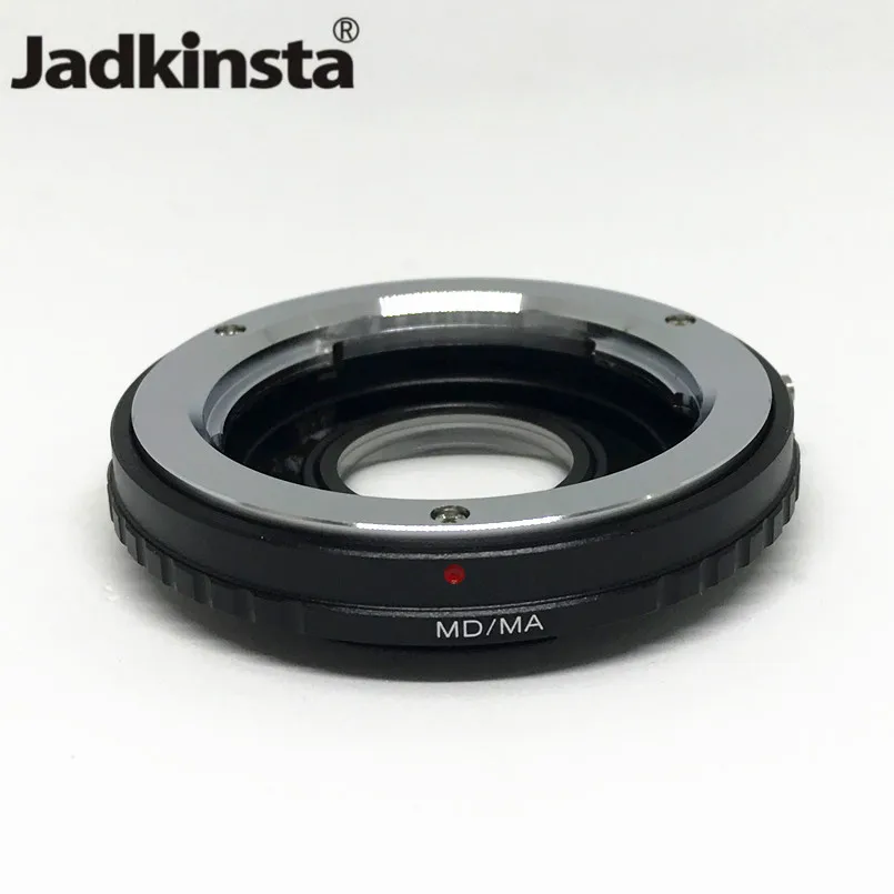 Адаптер для объектива Minolta MD MC, адаптер для объектива Minolta MA для sony Alpha с оптическим стеклом для MD-MA