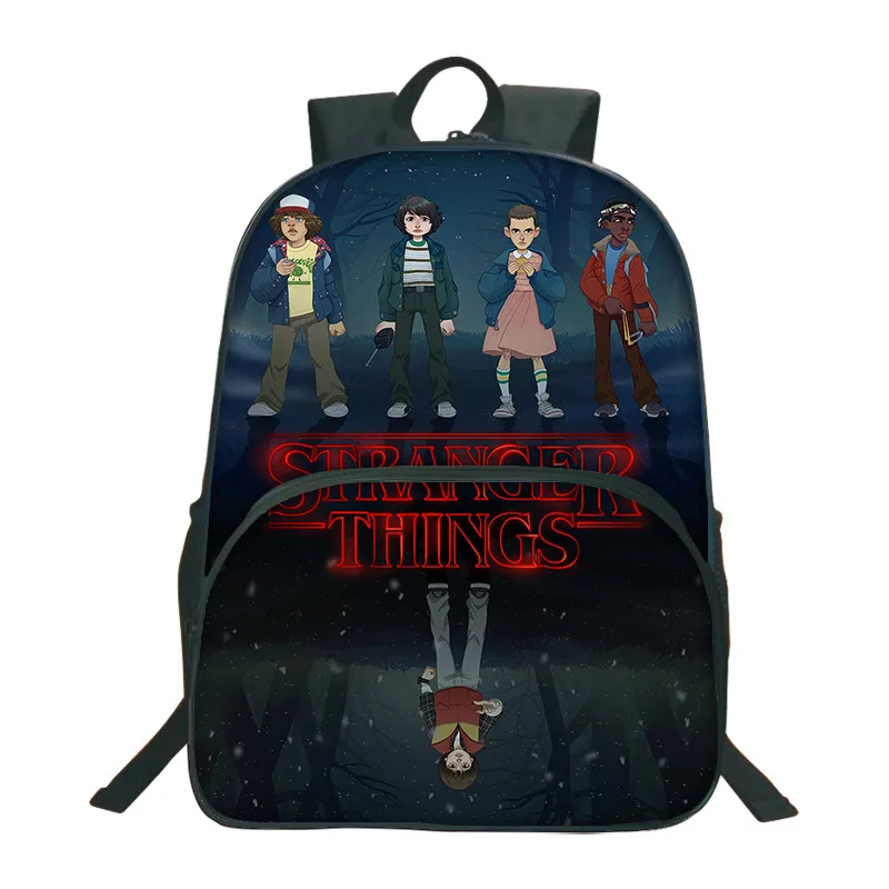 Новые странные вещи школьные сумки для подростков Bookbag Рюкзак мальчиков Mochila