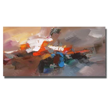 

Hand painted Nice Home Decor Pictures Abstract Oil Painting on Canvas Modern Living Room Wall Decor Paintings No Framed
