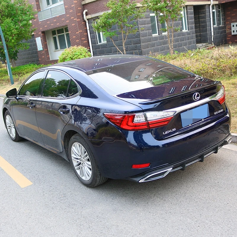 Для Lexus ES200 ES250 ES300H 2013 2017 задний бампер диффузор бамперы защита для губ