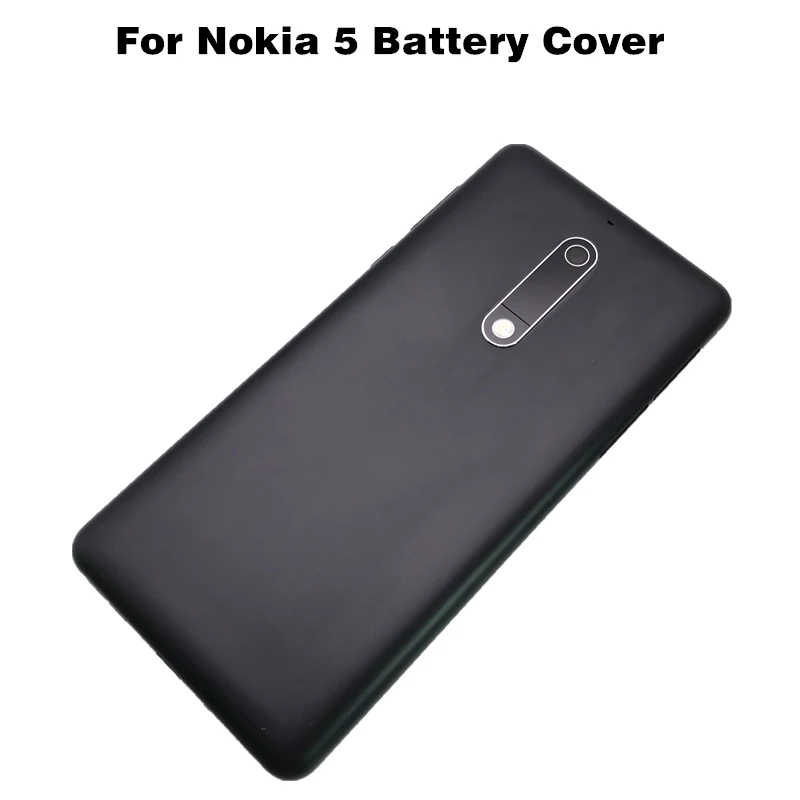 

Original New Metal Battery Cover for Nokia 5 New Model Back Cover for Nokia 5 Mobile Phone Housing Door Case