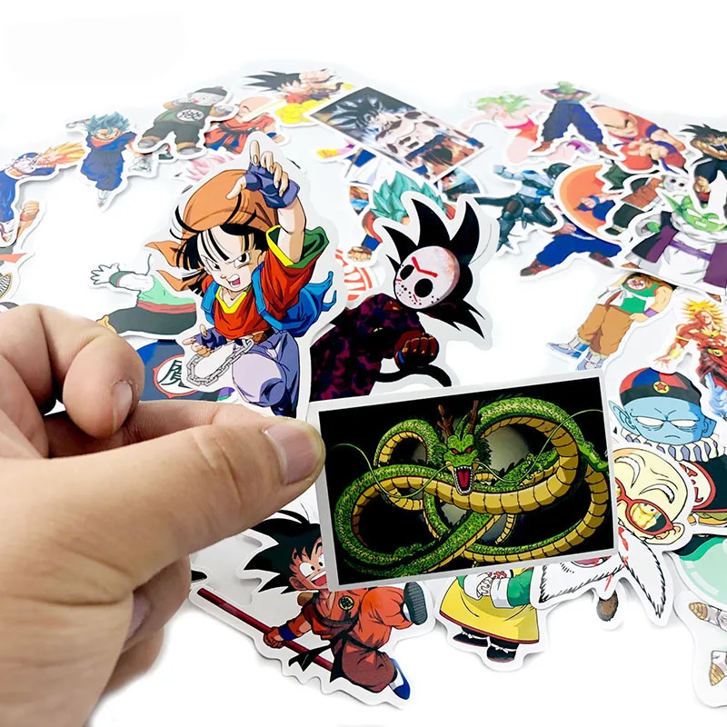 50 PcsJapanese classic animation dragon bead серия стикер для ноутбука сумка компьютерный СКЕЙТБОРД