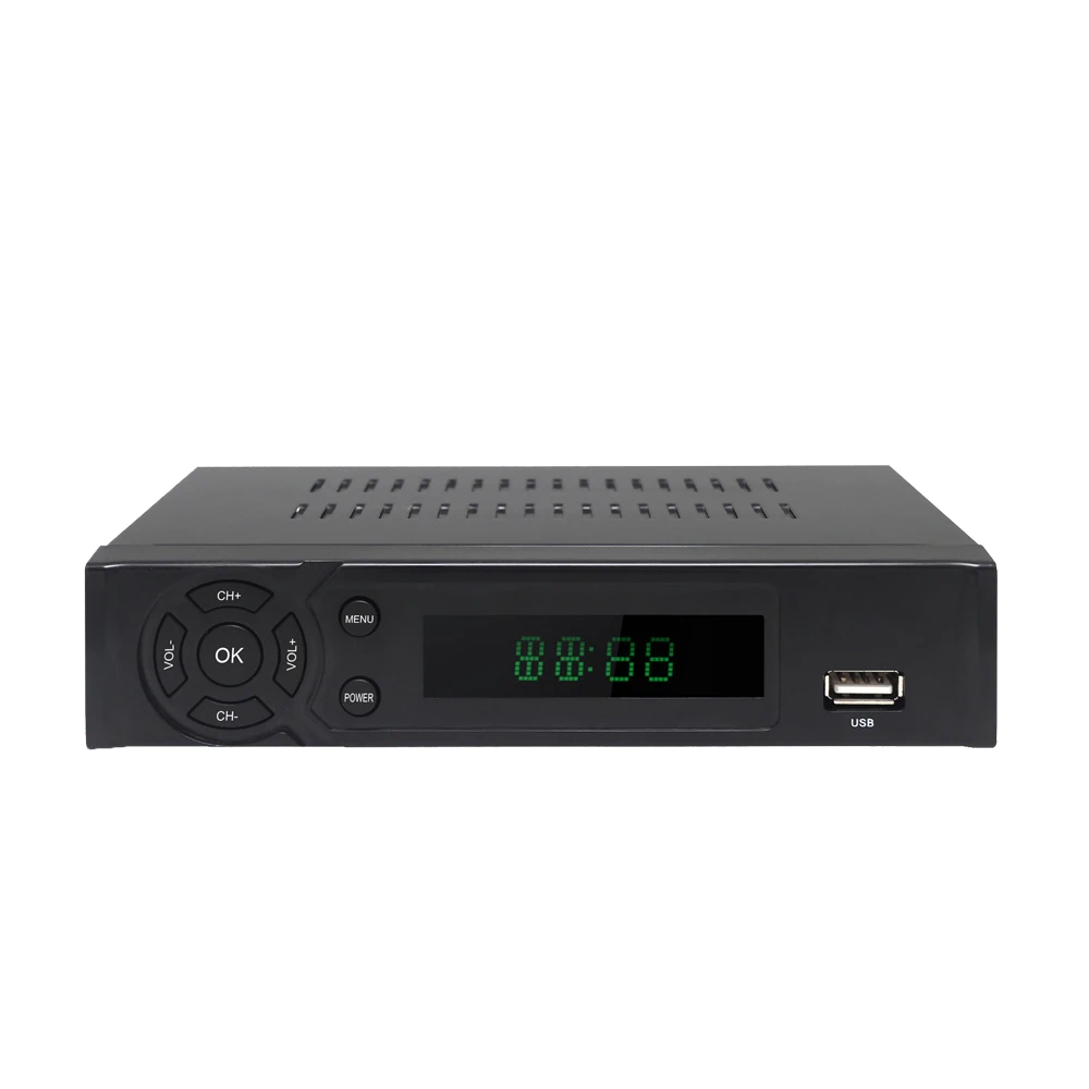 DVB T2 T эфирный ТВ приемник с RJ45 Цифровое высокой четкости тюнер приемное