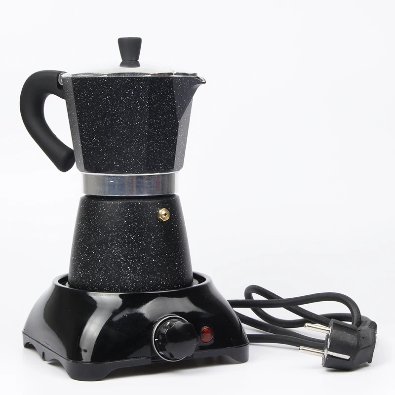 Electric Coffee Maker Filter Pot Moka Electric Coffee Maker Filter Pot Moka Tools Black Heating Mocha Italian Espresso Machine On Aliexpress Alibaba