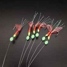 30 шт. Рыбалка рыбы Техас из бисера линии строка крюк Колючая Hook 1#-8