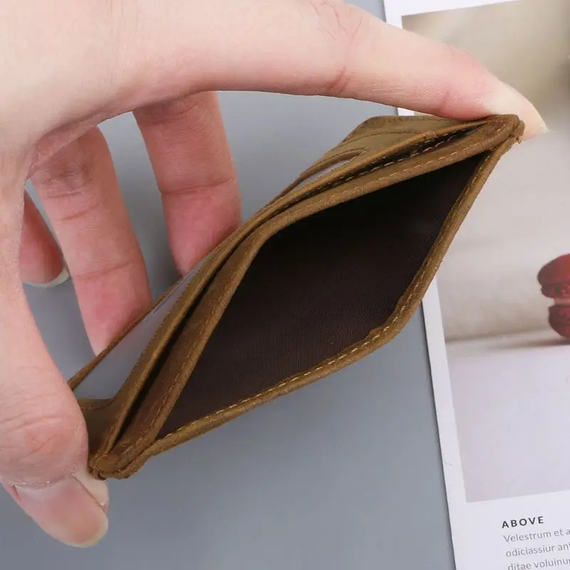 THINKTHENDO модный RFID держатель для карт чехол для папы, мамы, сына, дочери Подарок на годовщину, Рождество, день рождения, подарки тонкий кошелек