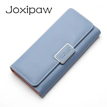 

Women's purse Pure Passport cover large fresh capacity Business card holder natural wallets for female useful long-lived purse