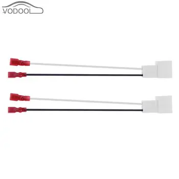 

VODOOL 1 Pair Car Speaker Wiring Harness Connector Auto Loudspeaker Cable Cord Adapter 72-8104 for Toyota Scion 1987-2013