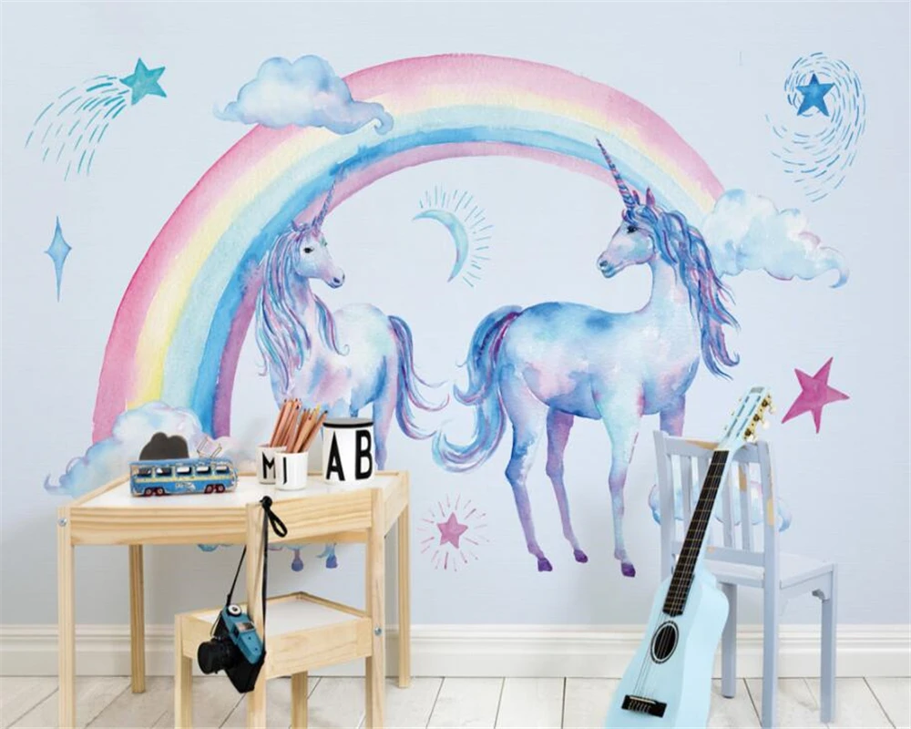 Beibehang Children s room  backdrop 3d wallpaper  murals 