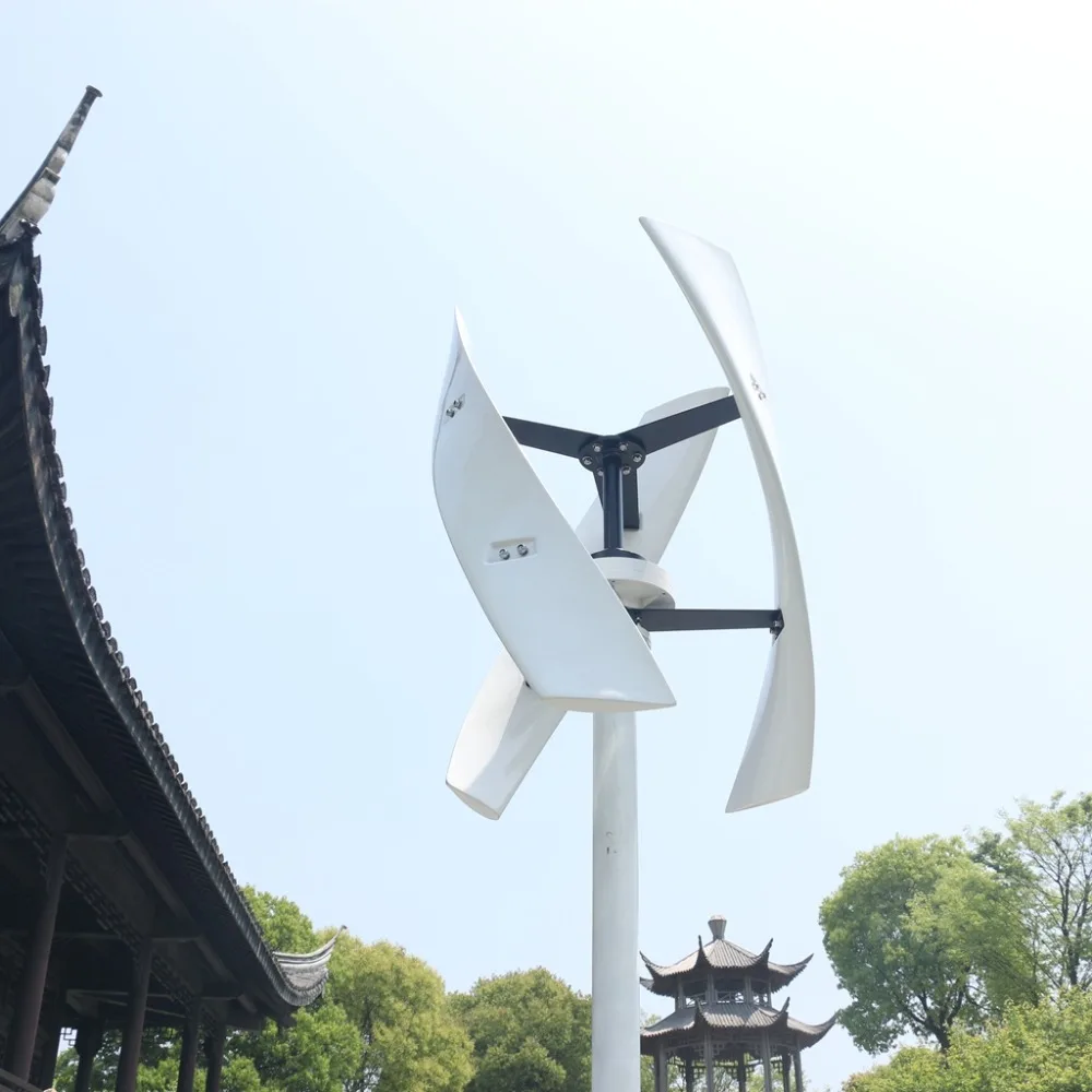 

CE Maglev 600W 400W Wind turbine Power Generator Vertical Axis Low RPM Free Controller