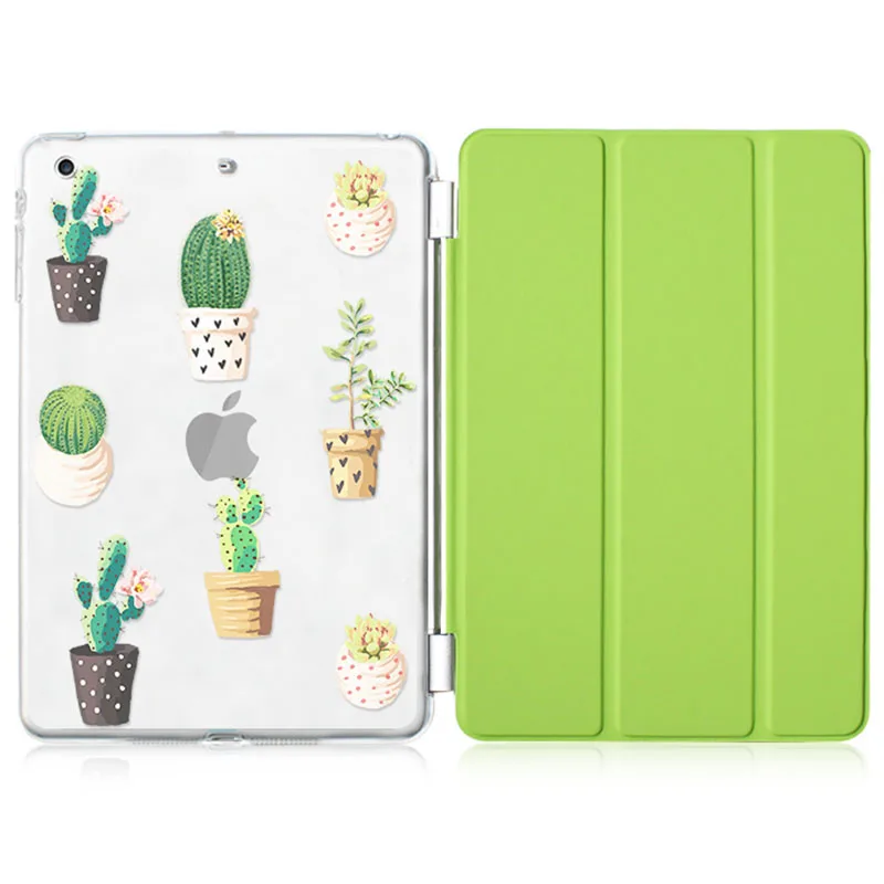 

Case for Ipad Pro 10.5'' Cactus Series Auto Sleep /Wake Up Flip PU Leather Case for Ipad Pro 10.5'' Smart Stand Cover