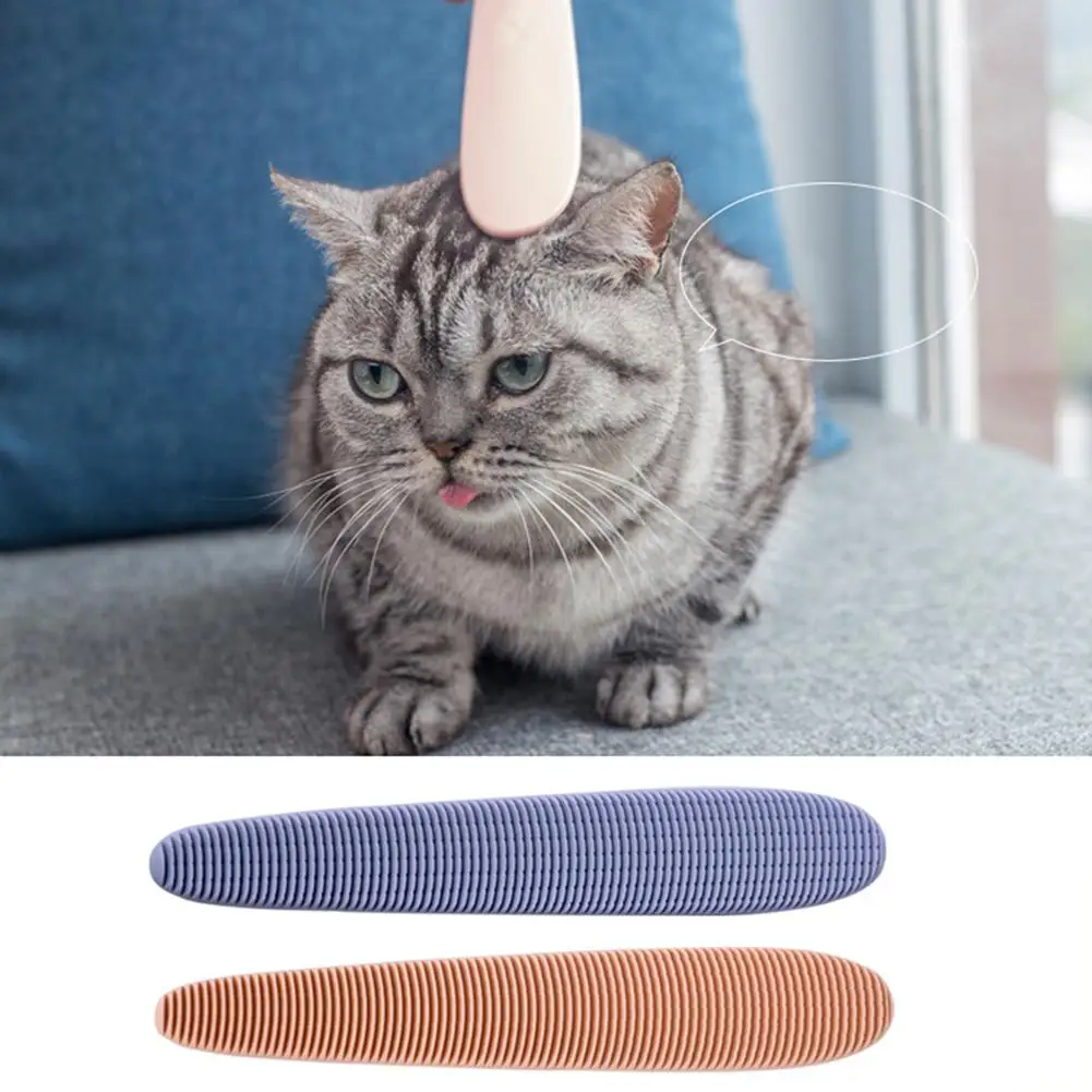 TPFOCUS Cat Tongue Shape Massage Comb for Pet Kitten Beauty Cleaning Supplies