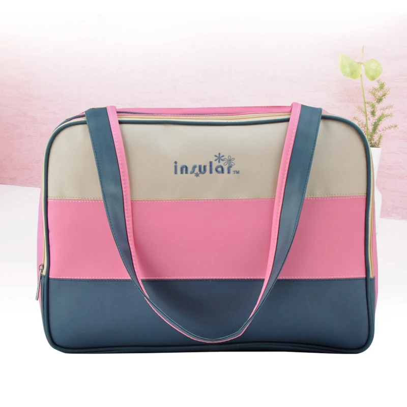 Подгузник-Мумия для беременных сумка многофункциональный для мам сумка для детской коляски мешок водонепроницаемый подгузник сумки детские сумки для мамы - Цвет: pink