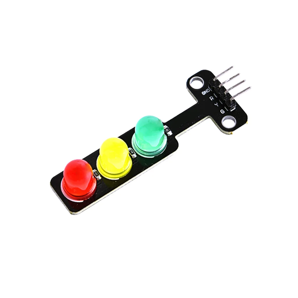 5V Mini Traffic Light 5mm LED Display Module Creative DIY Kit