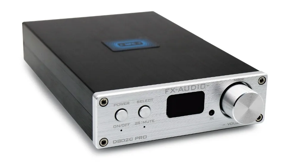2019 FX de Audio nuevo D802C PRO Bluetooth@4.2 APTX La amplificador Digital de entrada USB/AUX/óptico Coaxial 24Bit/192 KHz 80 W * 2 DC32V/5A